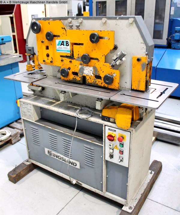 used Metal Processing Section Steel Shear KINGSLAND COMPACT 45 HYDRAULIC