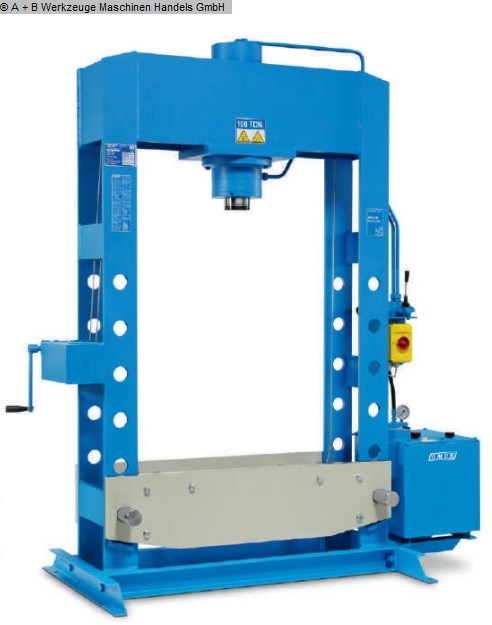 used Metal Processing Tryout Press - hydraulic OMCN MOD 164 W