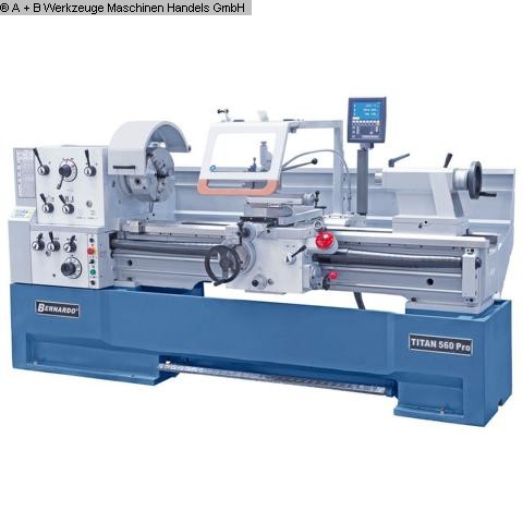 gebrauchte Metallbearbeitungsmaschinen Drehmaschine-konventionell-elektronisch BERNARDO TITAN 560-1500 PRO