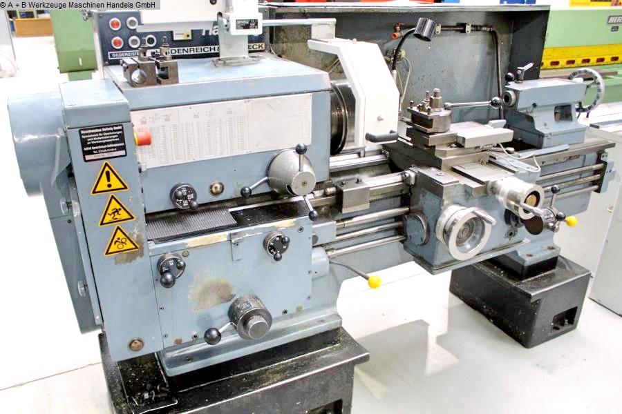 gebrauchte Metallbearbeitungsmaschinen Drehmaschine-konventionell-elektronisch VDF HEIDENREICH & HARBECK HAMBURG 430