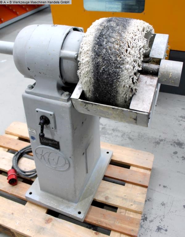 gebrauchte Metallbearbeitungsmaschinen Polierbock GLASMACHER 200 x 40