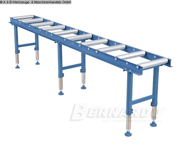 gebrauchte Metallbearbeitungsmaschinen Rollenbahnen / Anschlag-Systeme A + B RB 10 - 3000 Zufuhr