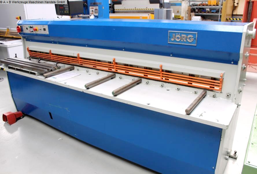 gebrauchte Metallbearbeitungsmaschinen Tafelschere - hydraulisch JOERG 4865