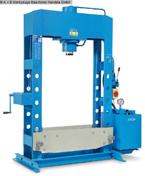 gebrauchte Metallbearbeitungsmaschinen Werkstattpresse - hydraulisch OMCN MOD 162 W