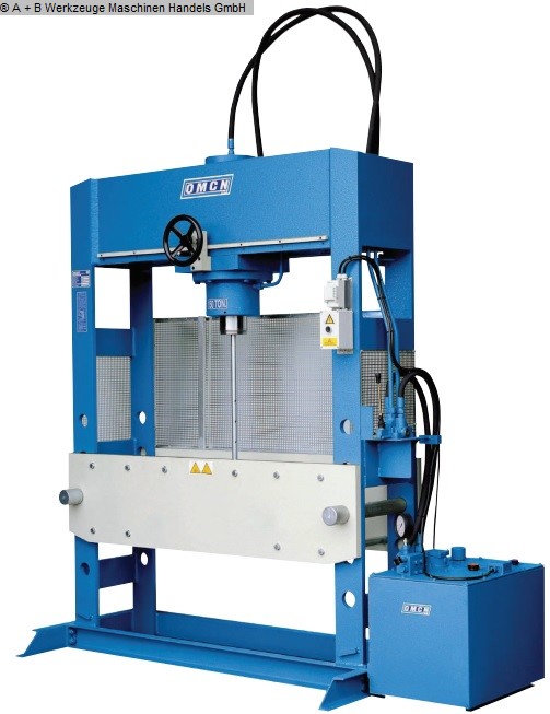 gebrauchte Metallbearbeitungsmaschinen Werkstattpresse - hydraulisch OMCN MOD 164 R / 022-A