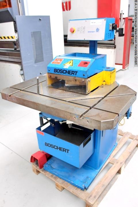 used Sheet metal working / shaeres / bending Notching Machine BOSCHERT K30-120 MINI S used Sheet metal working / shaeres / bending Notching Machine BOSCHERT K30-120 MINI S