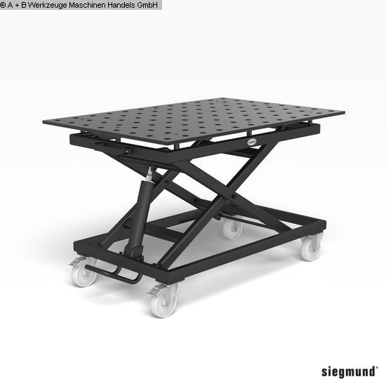 used Clamping Table SIEGMUND MOBILER HUBTISCH 28er