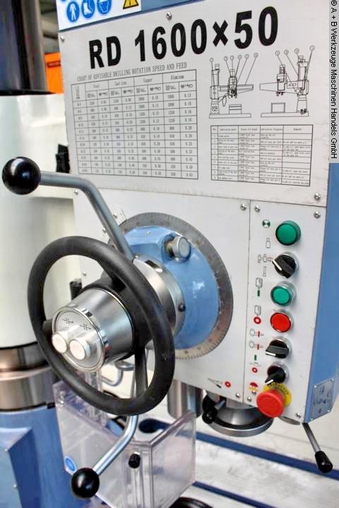 used Radial Drilling Machine BERNARDO RD 1600x50