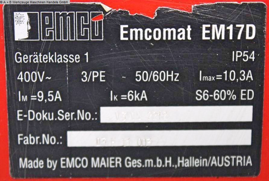 tour-conventionnel-électronique d'occasion EMCO MAT-17D