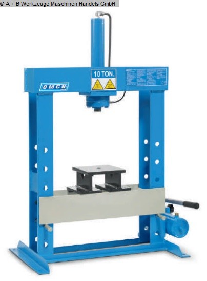 used  Tryout Press - hydraulic OMCN MOD 153