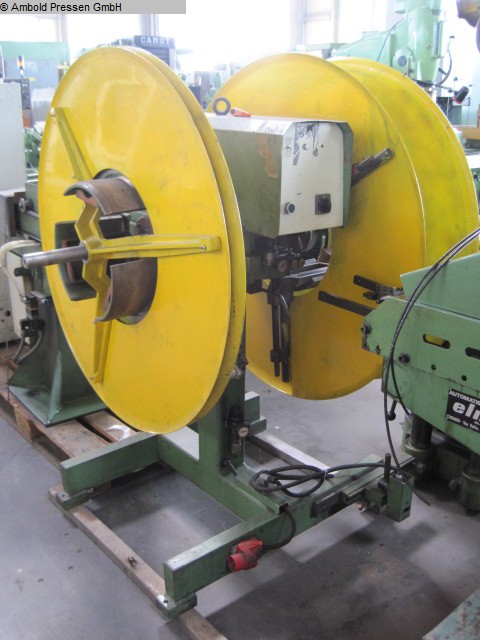 used Machines available immediately Decoiler- and Straightening Machine ELMEA MSD 18 + MR 17S60M