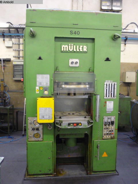 used Machines available immediately Double-Column Presse MÜLLER SZ 40.30.1