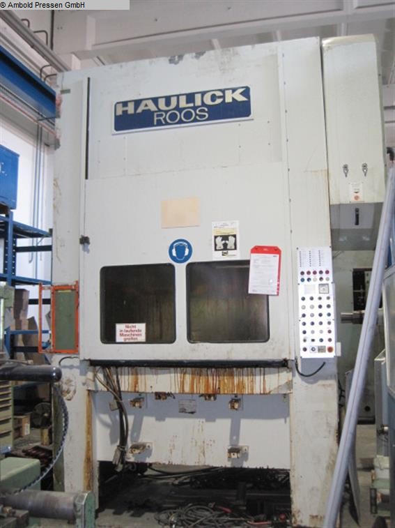 used Machines available immediately Eccentric Press - Double Column HAULICK & ROOS RVD 160-1600