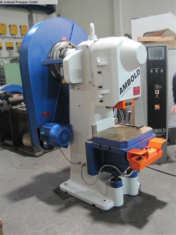 used Machines available immediately Eccentric Press - Single Column AMBOLD PEEV 25.2