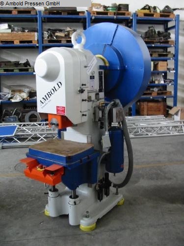 used Machines available immediately Eccentric Press - Single Column AMBOLD PEEV 25.3