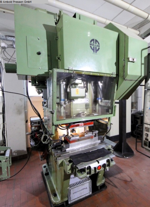used Machines available immediately Eccentric Press - Single Column MÜLLER PDE 75 SF HK