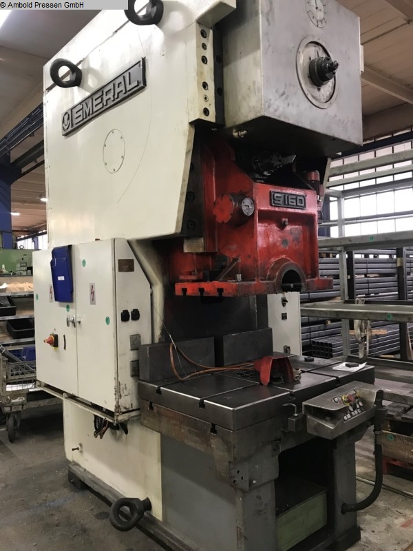 used Machines available immediately Eccentric Press - Single Column SMERAL S 160
