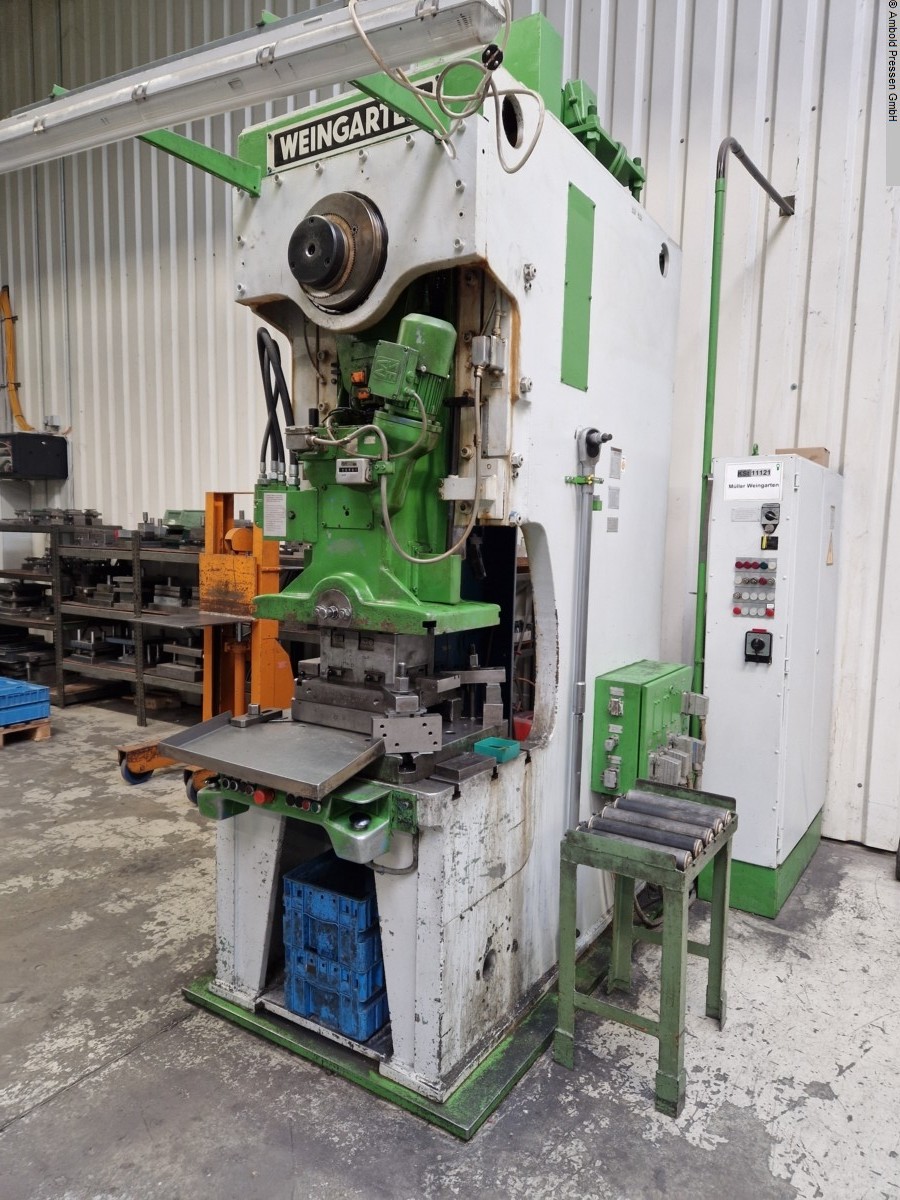 used Machines available immediately Eccentric Press - Single Column WEINGARTEN AP 80