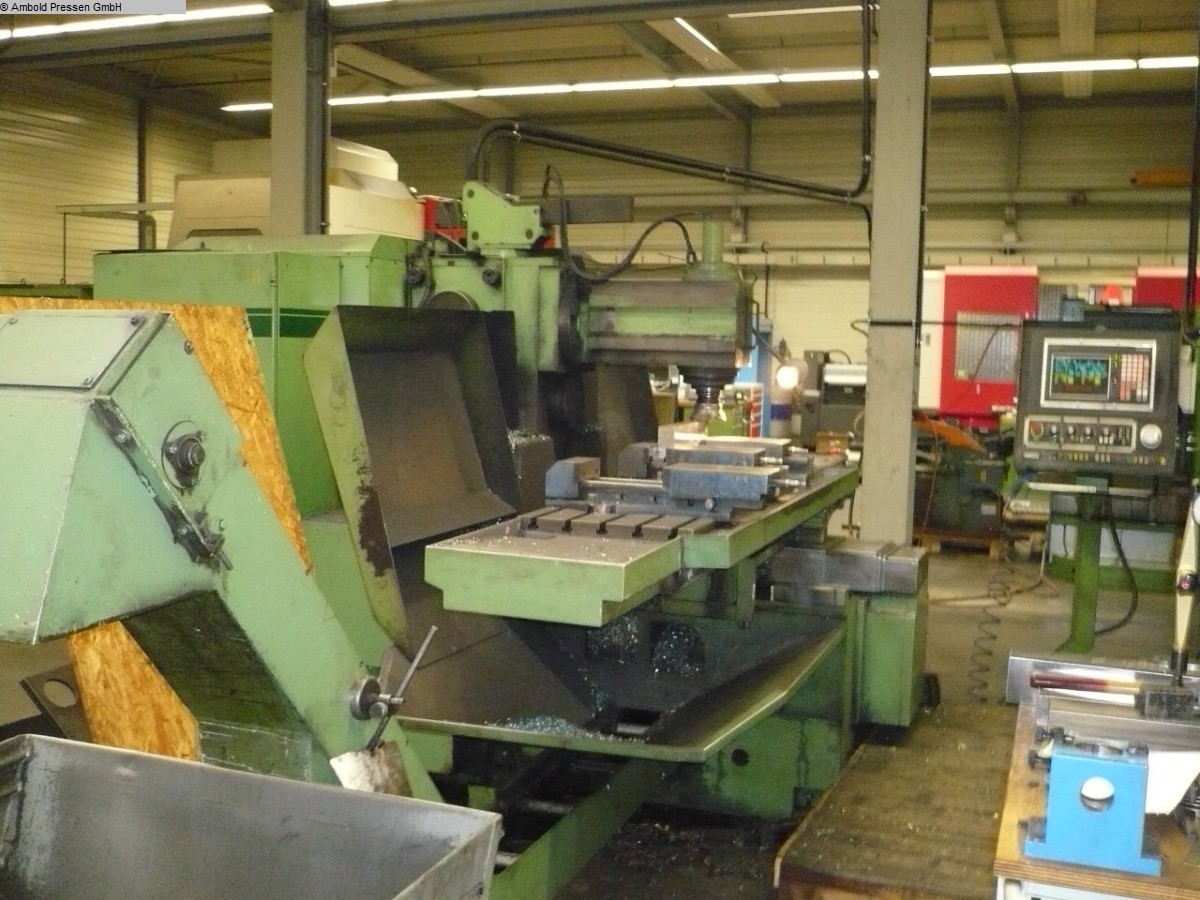 used Machines available immediately Knee-and-Column Milling Machine KLOPP BSK 3M/4