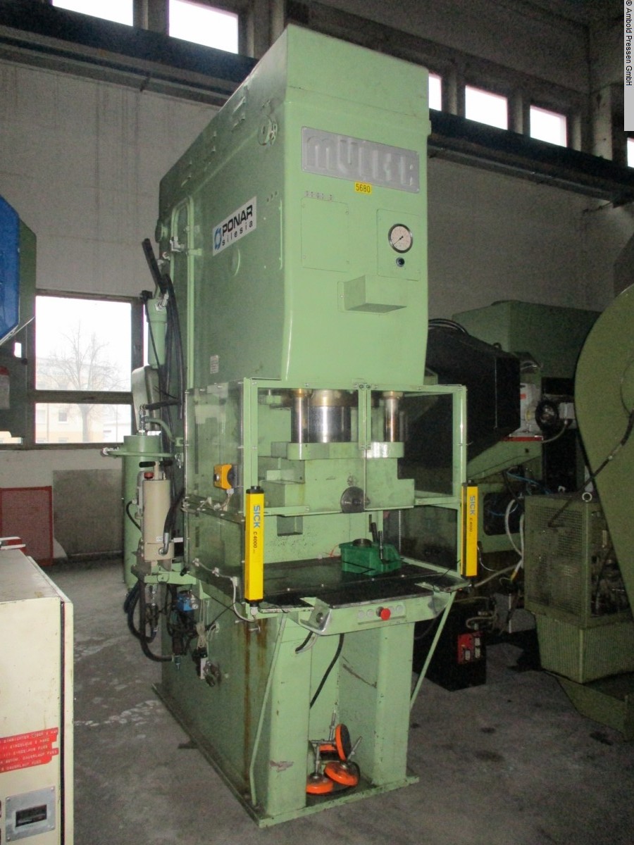 used Machines available immediately Single Column Press - Hydraulic MÜLLER CD 100.11.69