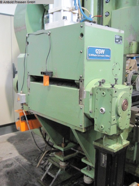 used Metal Processing roll feed GSW-SCHWABE WVE 400/160
