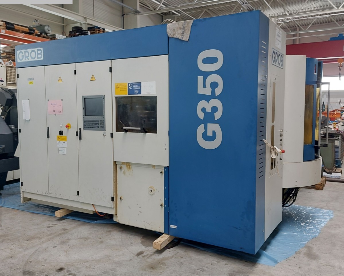 gebrauchte Fräsmaschinen Bearbeitungszentrum - Universal GROB G 350 AB11K gebrauchte Fräsmaschinen Bearbeitungszentrum - Universal GROB G 350 AB11K