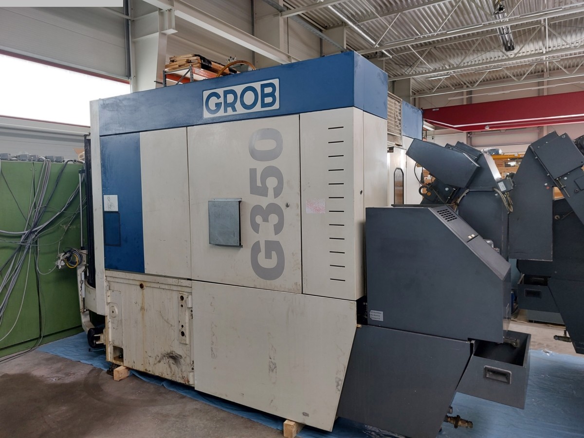 gebrauchte Fräsmaschinen Bearbeitungszentrum - Universal GROB G 350 AB1