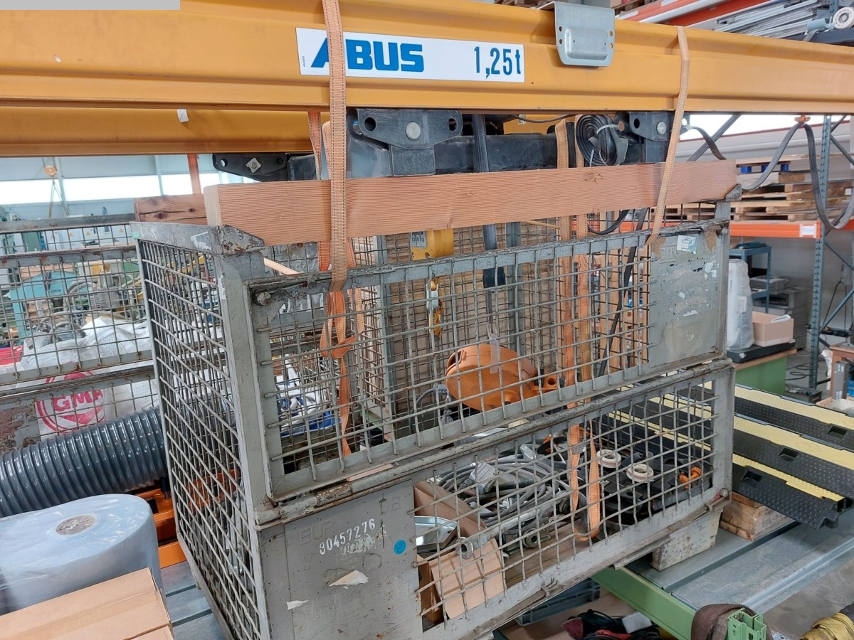 gebrauchte Maschinen sofort verfügbar Brückenlaufkran - Zweiträger ABUS ZHB