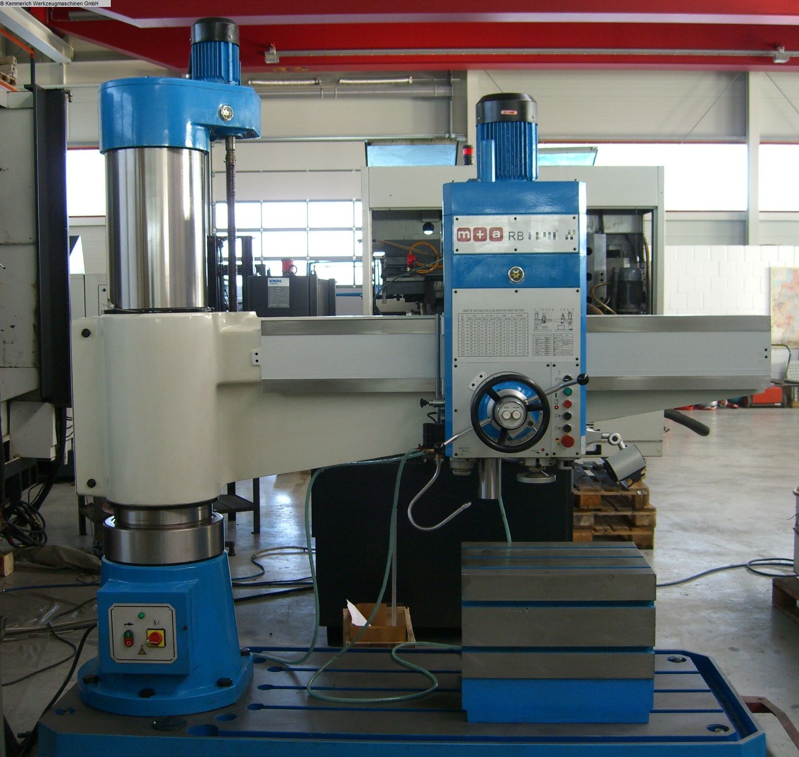 used Metal Processing Radial Drilling Machine M+A RB 63 H