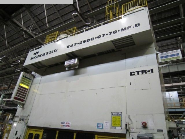 used Metal Processing Transfer Press KOMATSU E4T 2500.07.70-MF-D