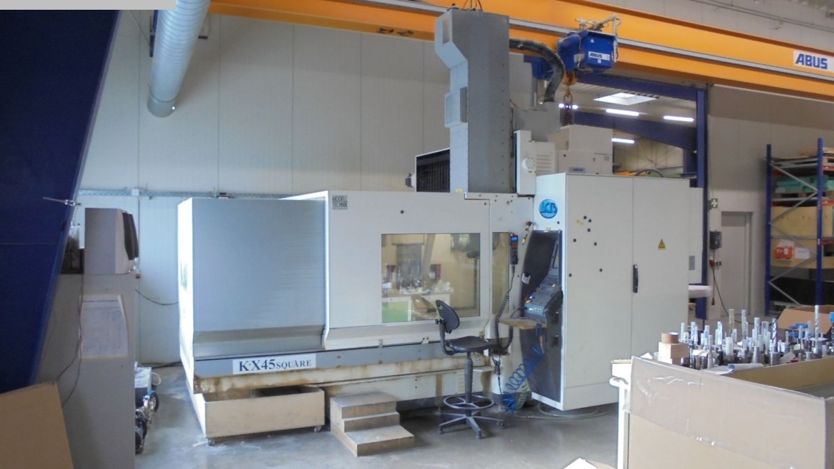 gebrauchte Metallbearbeitungsmaschinen Bearbeitungszentrum - Universal LGB HURON KX 45 Square Five2