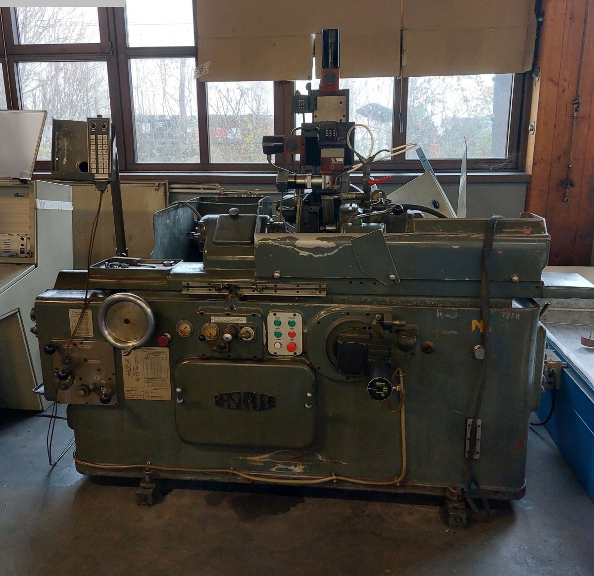 gebrauchte Metallbearbeitungsmaschinen Gewinde-Schnecken-Schleifmaschine REISHAUER NRK