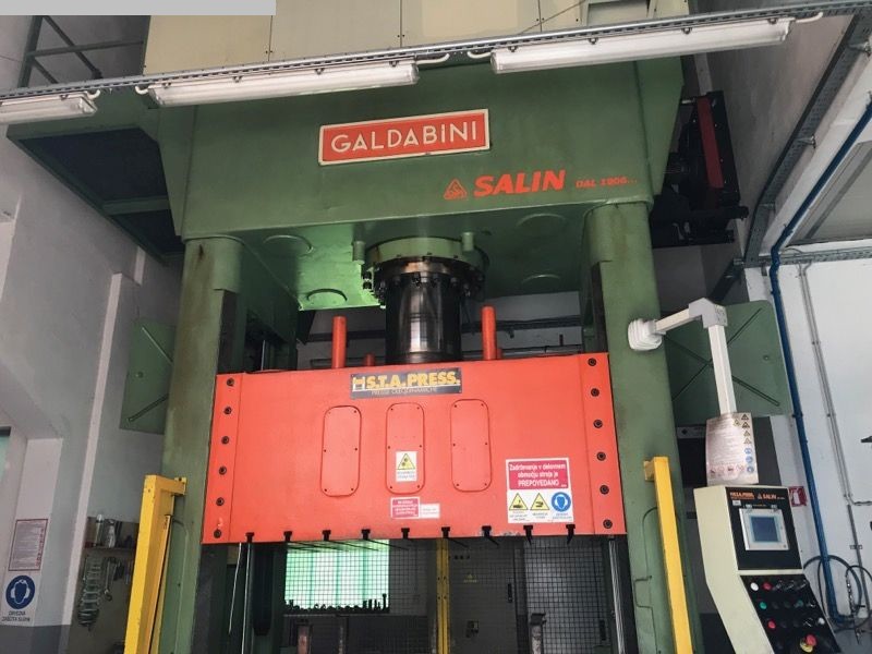 gebrauchte Metallbearbeitungsmaschinen Hydraulische Presse GALDABINI 500t