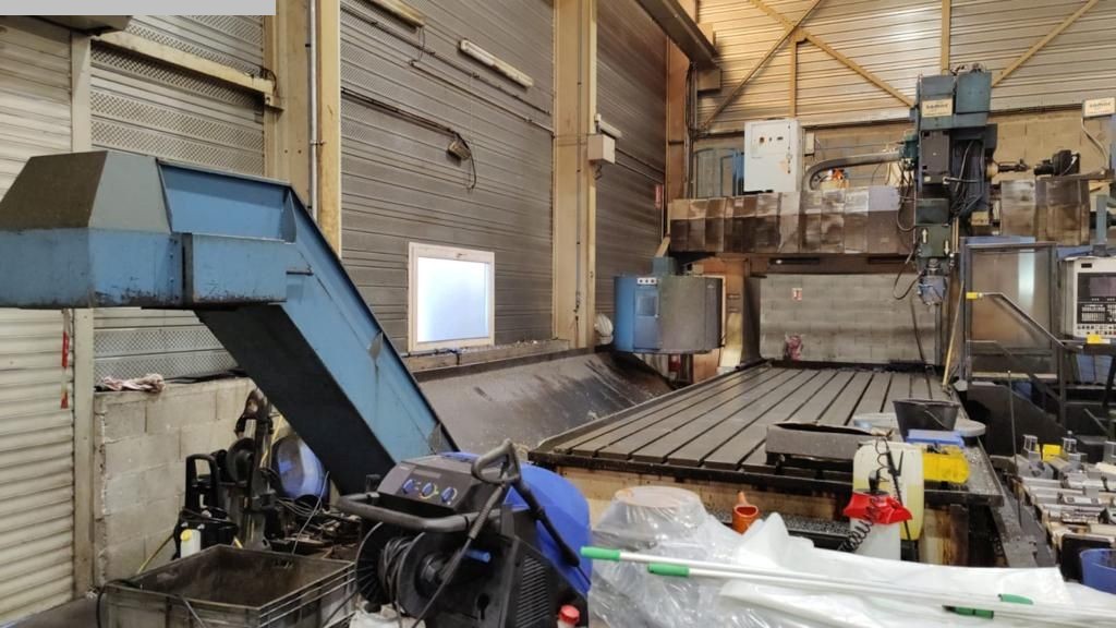 gebrauchte Metallbearbeitungsmaschinen Portalfräsmaschine verfahrbar FOREST LINE Seramill 240