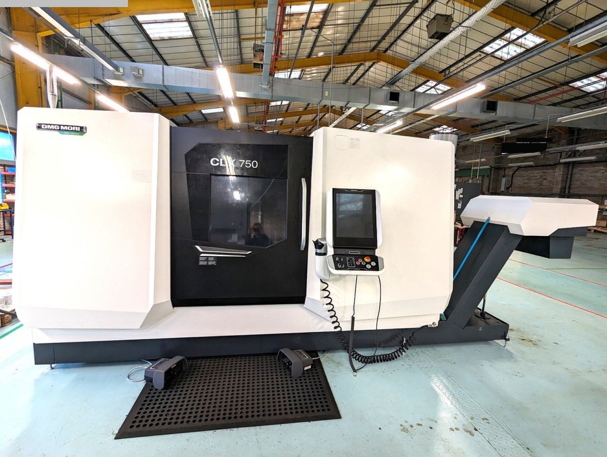 used Lathes CNC Turning- and Milling Center DMG MORI CLX 750 V4