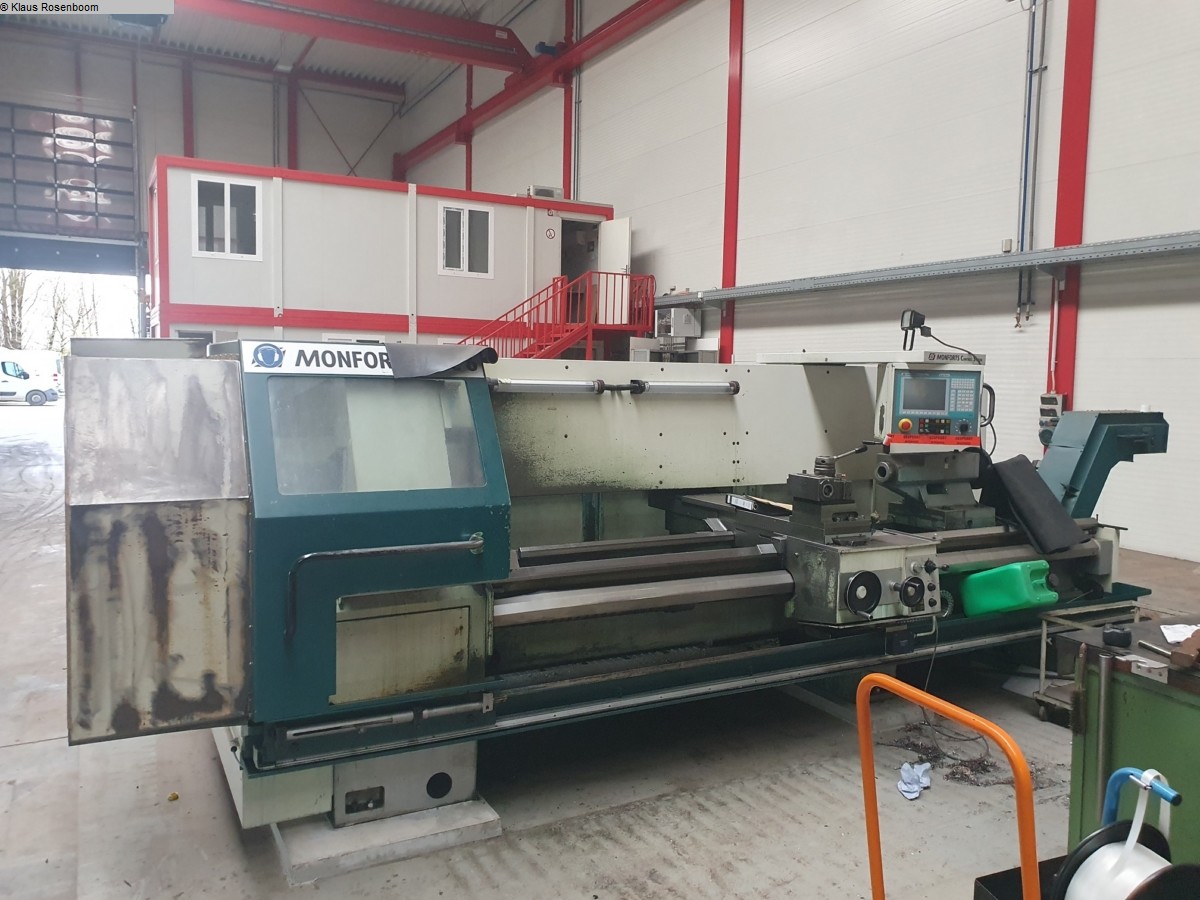 used Lathes Lathe -  cycle-controlled MONFORTS KNC 6 x 3000