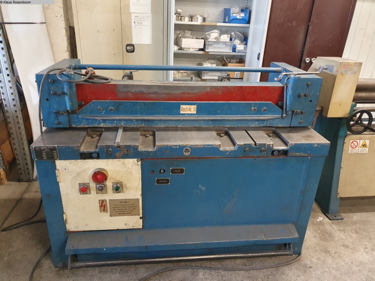 used Machines available immediately Plate Shear - Mechanical DIGEB OL-3x1250