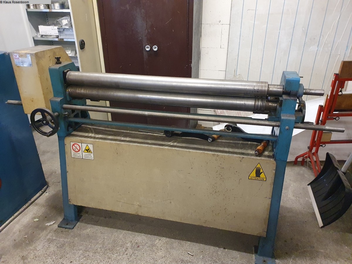 used Machines available immediately Rolls bending machine - 3 Rolls Knuth KR 12/2.0