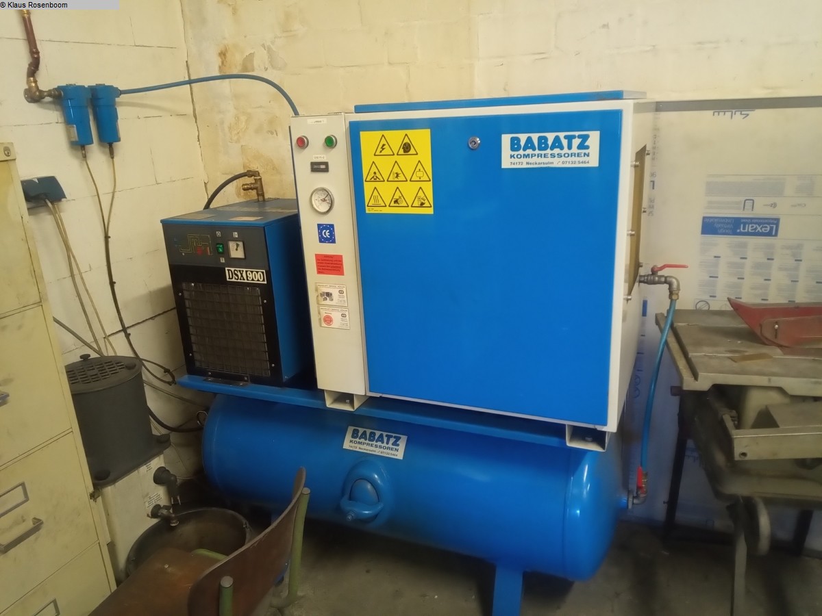 used Machines available immediately screw compressor Babatz A10-H10