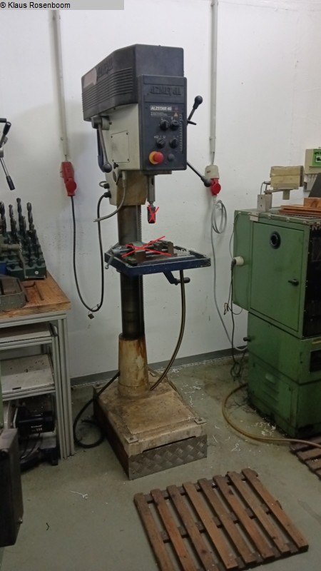 used Metal Processing Pillar Drilling Machine ALZMETALL Alzstar 40
