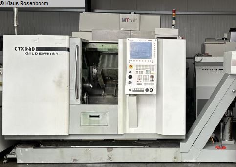 gebrauchte Metallbearbeitungsmaschinen CNC Dreh- und Fräszentrum GILDEMEISTER CTX 210 V3