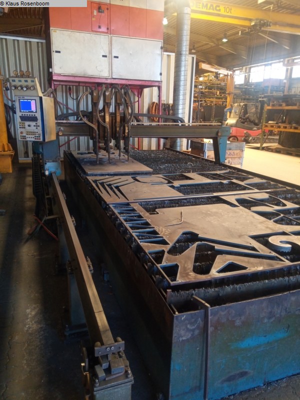 used Steelprocessing/drilling/burning/notching Flame cutting system Bach Apolda ComCut 21ACW 2500