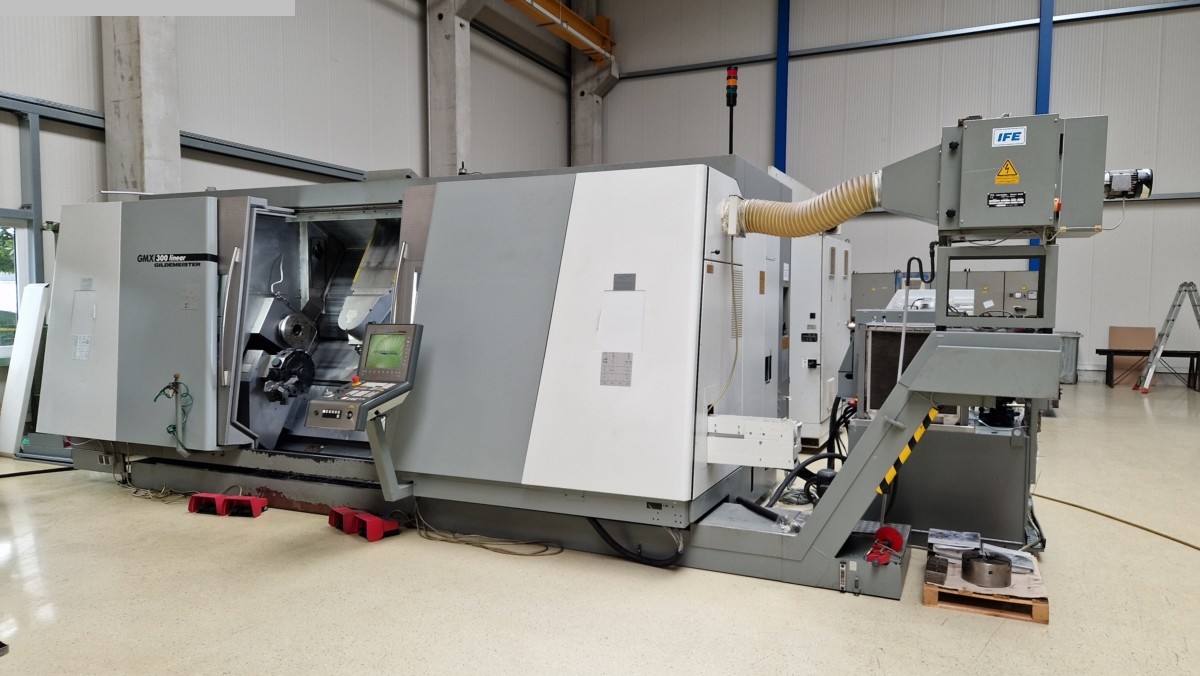 gebrauchte Maschinen sofort verfügbar CNC Dreh- und Fräszentrum GILDEMEISTER GMX 300 linear