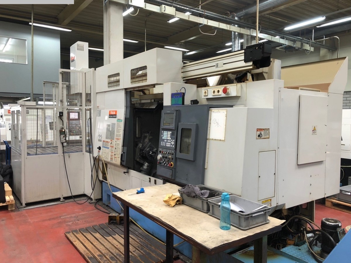 gebrauchte Metallbearbeitungsmaschinen CNC Dreh- und Fräszentrum MAZAK Integrex 200 SY + GL100C