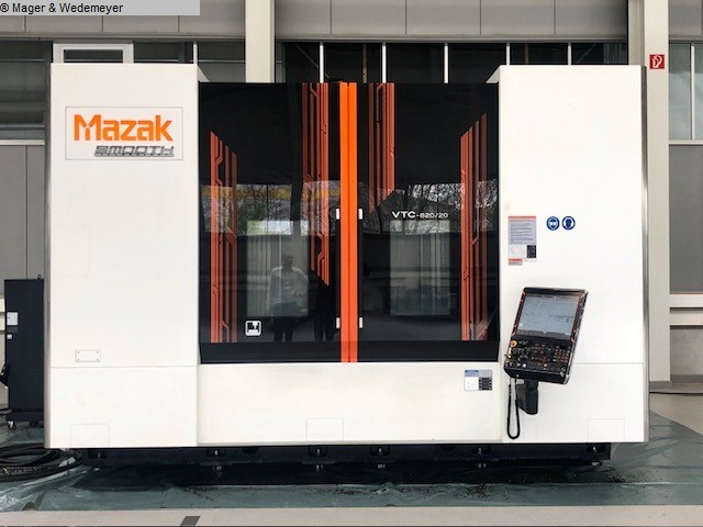 used Machines available immediately milling machining centers - vertical MAZAK VTC-820/20