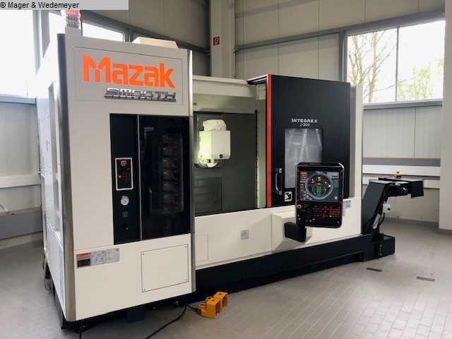 gebrauchte Metallbearbeitungsmaschinen CNC Dreh- und Fräszentrum MAZAK Integrex j-200 x 1000