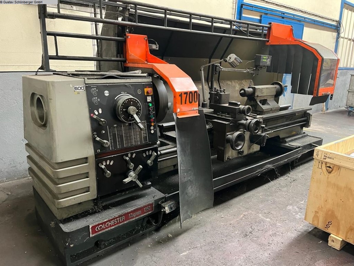 used Machines available immediately Center Lathe COLCHESTER Magnum 1250