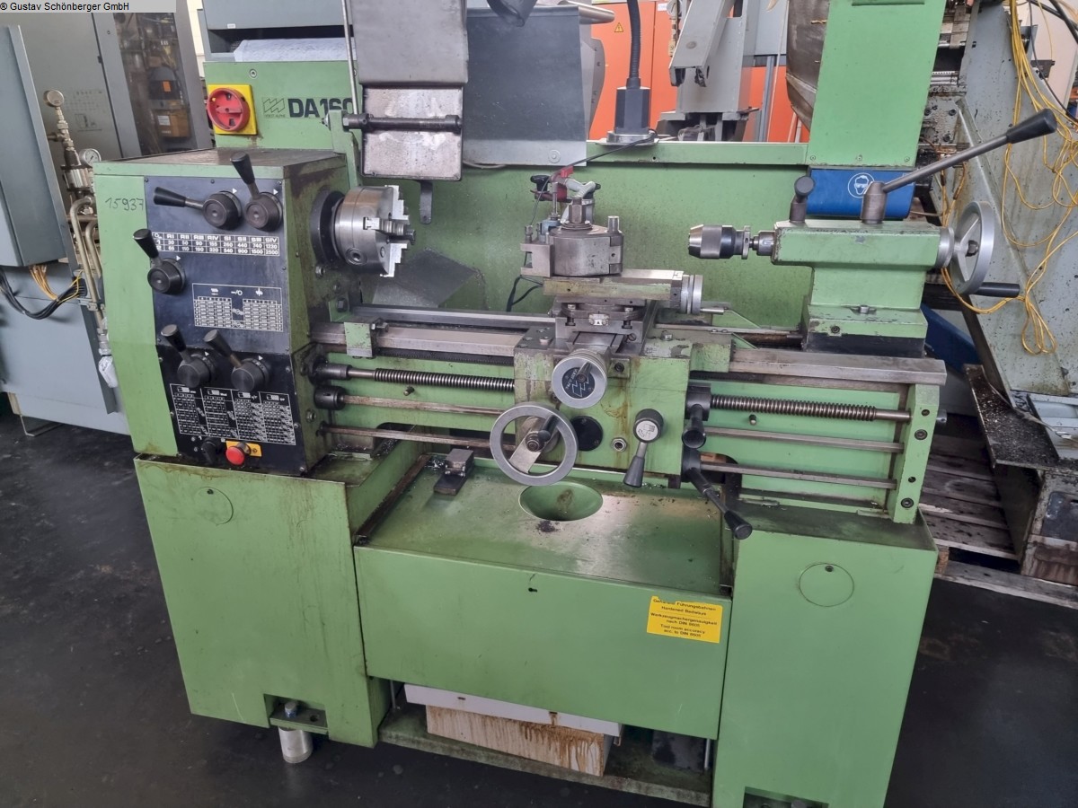 used Machines available immediately Center Lathe VOEST-ALPINE DA160