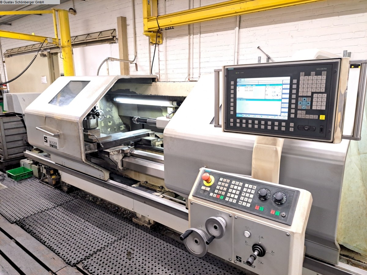 used Machines available immediately Lathe -  cycle-controlled SEIGER SLZ 620E