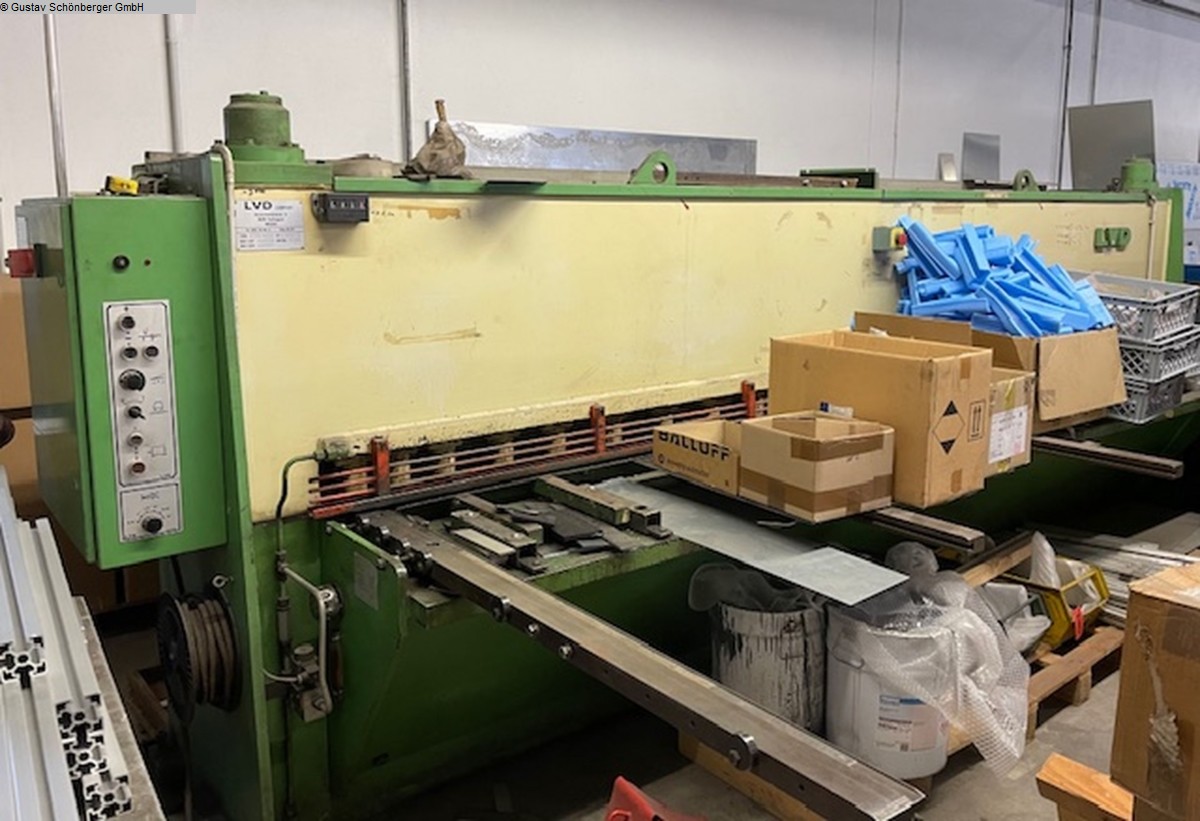 used Machines available immediately Plate Shear - Hydraulic LVD HSL 40/6,35